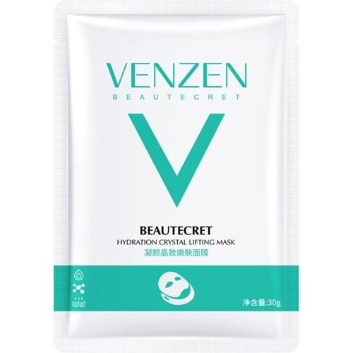 Skin Rejuvenation Mask Sheet Pack Moisturizing Moisturizing Moisturizing Smooth Lifting Firming V Face Mask 1pcs