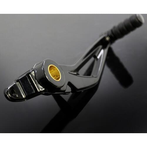 Suitable for BMW R NINE T 2014-2018 motorcycle rear pedal brake pedal Black and silver rear brake lever