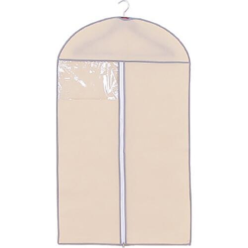 Hanging-type Clothes Dust Cover Storage Bag with Zipper for Garment Coat Suit T-Shirt Wardrobe Organizer FC73