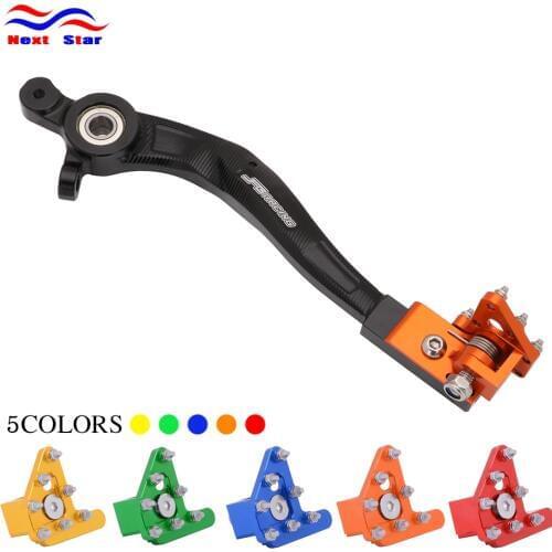 Motorcyle Rear Foot Brake Pedal Lever CNC Aluminum For KTM XC XC-W XC-F SX SX-F EXC-F 125 150 250 300 350 450 500 2016-2019 2020