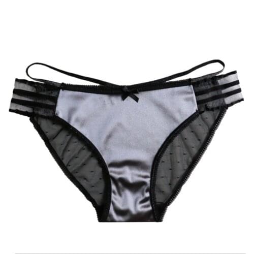 Sexy Womens Panties Seamless Perspective Underwear See-Through Mesh Underpants Girls Intimates Lingerie