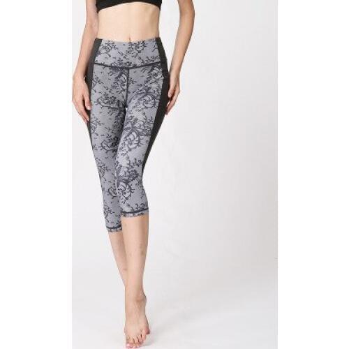 Printed Sport Leggings Gym Tights Women Fitness Lady Yoga Pants Elastic Running Pants High Waist Workout Tights