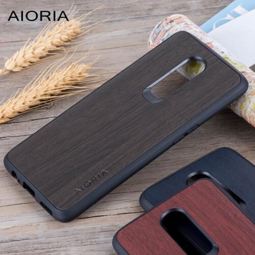 Vintage case for Oneplus 7 Pro 6 6T hard PC+soft TPU 2in1 material coque fundas covers for oneplus 6T