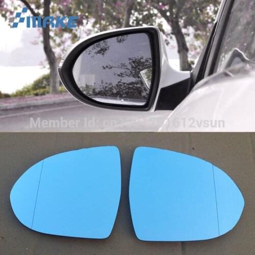 SmRKE 2Pcs For KIA Sportage R Rearview Mirror Blue Glasses Wide Angle Led Turn Signals light Power Heating