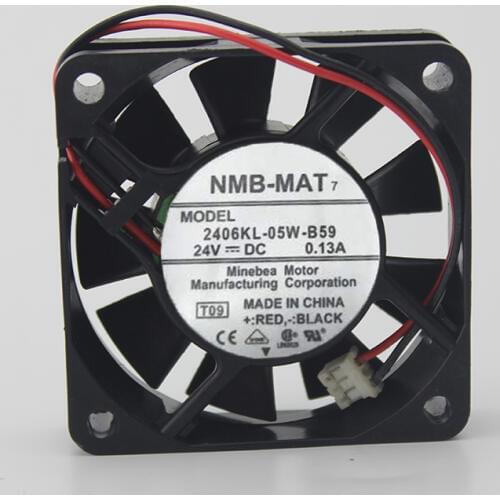 2406KL-05W-B29 / B30 / B39 / B40 / B49 / B50 / B59 6cm 6015 24V fan