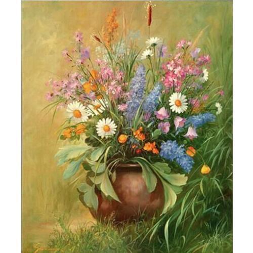43*51Cm Needlework Craft 14CT embroidery French DMC Quality Counted Cross Stitch Kit Set DIY Oil painting Wiesenstraub