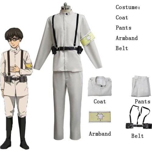 Anime Attack On Titan The Final Season Alternate Soldier Regimental Uniform Cosplay Costume Halloween Party Unisex Clothing Men