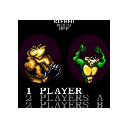 Battletoads in Battlemaniacs 16 bit Big Gray Game Card For USA NTSC Game Player