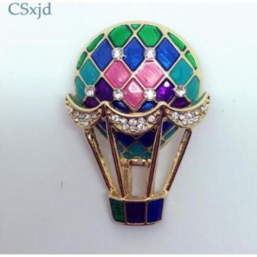 CSxjd Fashion Hot Air Balloon Brooch Good Quality Fashion Brooch
