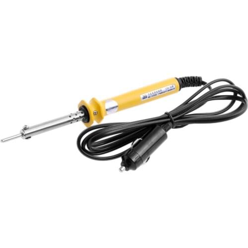 DC 12V 30W Electric Soldering Iron W/ Lighter Socket Car Auto Solder Repair Tool