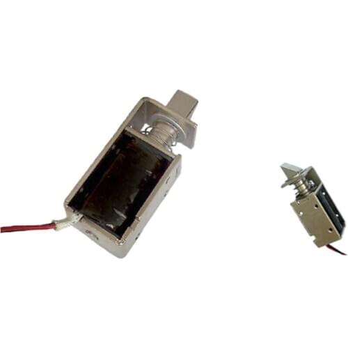 Electromagnetic cabinet lock HIO-1039 electromagnetic lock 54*41*24mm lock direction can be changed, stroke 10mm DC 12V