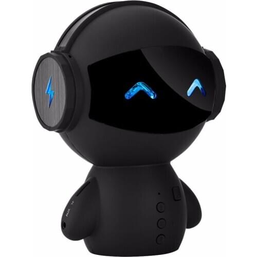 Intelligent Stereo Robot Bluetooth Speaker Noise Cancelling Hands-free Call Robot Speaker Power Bank