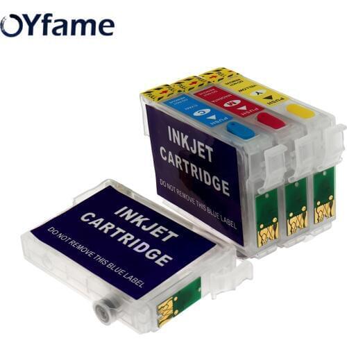 OYfame 73 73N T0731N Ink Cartridge T0731 72N Cartridge With ARC Chips For Epson TX200 TX410 TX210 TX300F T40W TX600FW TX550W