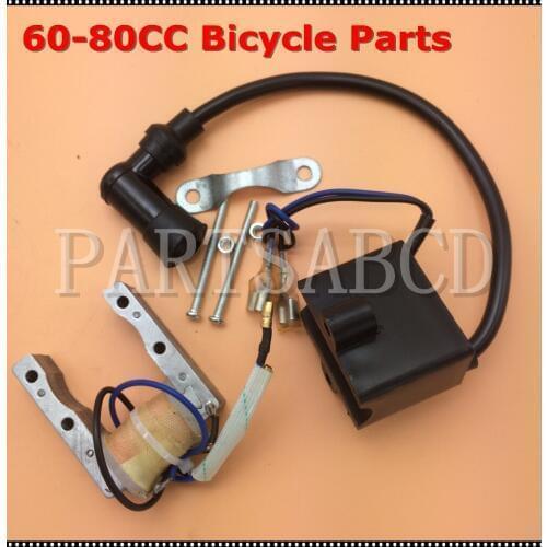 Magneto Stator Ignition Coil CDI 49cc 66cc 80cc 2 Stroke Engine Motor Motorized Bicycle