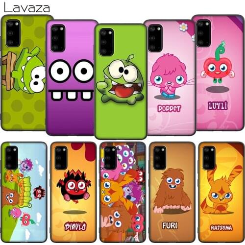 WEBBEDEPP Moshi Monsters Soft Case for Samsung Galaxy Note 20 Ultra A01 EU A11 A21 A21S A41 M11 M30S M21 M31 M31S Cover