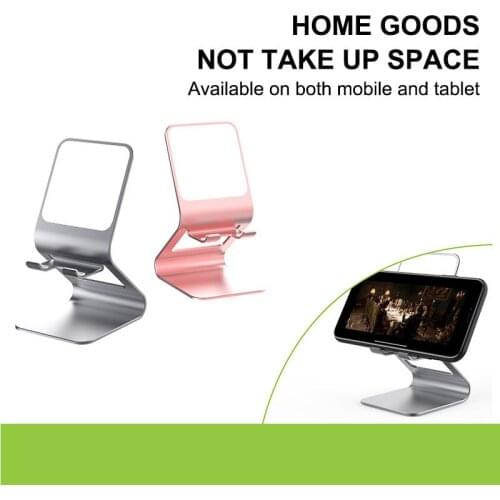 The New Ipad Tablet Holder Universal Live Mirror Dual-use Mobile Phone Tablet Holder To Protect The Cervical Spine