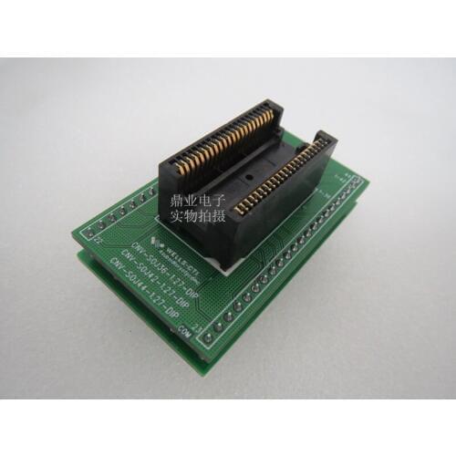 Opentop SOJ44/DIP 400MIL apply chip plus pin width 11MM IC Burning seat Adapter testing seat Test Socket test bench in stock