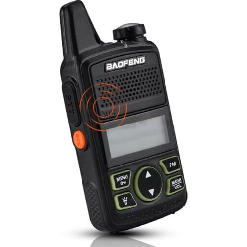 Baofeng Original BF-T1 Mini Talkie Walkie UHF 400-470MHz FM Transceiver With Earpiece Hotel & Hunting Two Way Radio