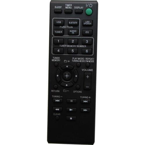 Remote Control For Sony RM-AMU184 MHC-ECL5 RM-AMU187 GTK-N1BT RM-AMU211 HCD-ECL77BT Wireless Music Mini Hi-Fi Shelf System