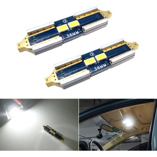 2x Led C5w Lamp Interior Reading Light License Plate Lamp For Lada Granta Niva Vesta Priora Vaz 2106 2107 2110 2114