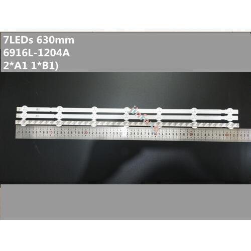LED Backlight Strip for LG 32'' ROW2.1 Rev TV 32ln541v 32LN540V 32ln541u 6916L-1437A 6916L-1438A 6916L-1204A 6916L-1426A 7-LEDs