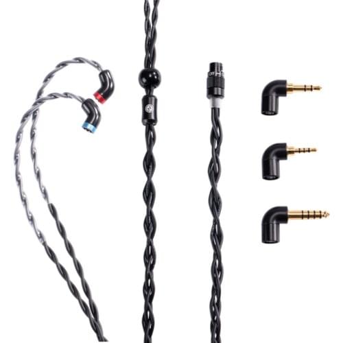 TINHIFI P2 Upgrade Cable High-Purity Coaxial Wire, 2PIN 3.5MM \ 2.5MM \ 4.4MM Plug