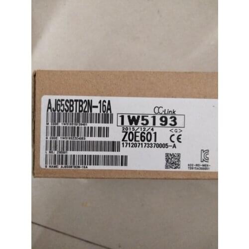 1 PC New AJ65SBTB2N-16A CC-Link Input Module Screw terminal block AJ65SBTB2N16A 1year warranty worldwide shipping