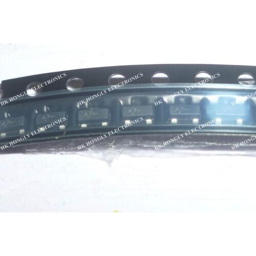 100PCS DIODE SMD CODE A7 SOT23 BAV99