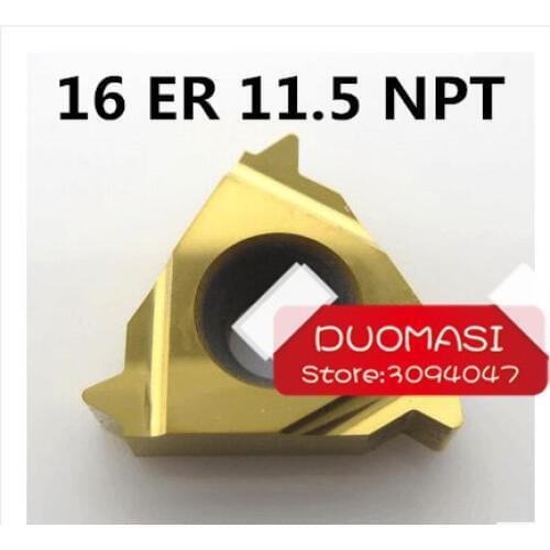 16 ER 11.5 NPT LDC ,Indexable Tungsten Carbide Threading Lathe Inserts for Threaded Lathe Holder,thread turning tool holders