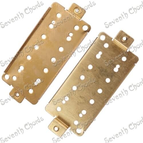 2 Pcs Brass 7 String Electric Guitar Humbucker Baseplate / Pickup Baseplate