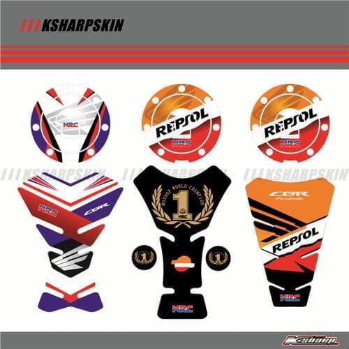3D Motorcycle Tank Pad Decal Protector stickers fit for honda CBR VFR CB NSR VTR CBF CBX 125 250 400 600 900 1000 CBR1100XX X-1