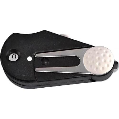 5-In-1 Golf Fork Metal Foldable Golf Tool with Golf Ball High Quality Pitch Groove Cleaner Golf Green Fork Golf Accessories