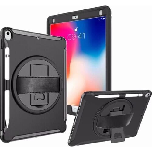 Case For iPad Pro 10.5 Cover for iPad Air 3 2019 case With Pencil Holder Stand Hand Strap Heavy Duty full Protect Armor case