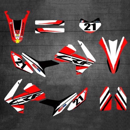 For CRF 250L/250M free Custom stickers DECALS GRAPHICS For Honda CRF250L CRF250M 10 2011 2012 2013 2014 2015 2016 2017 2018-2020