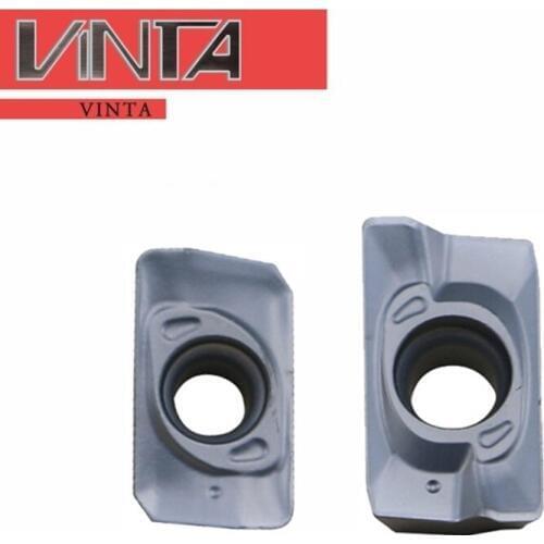 10pcs/lot milling inserts cutter lathe APMT 1135 1604 PDER XM BO128 carbide insert CNC turning tools blade Aluminum parts XM