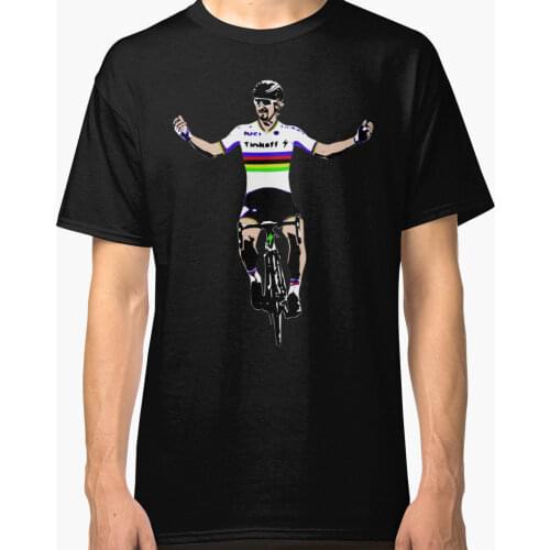 Pure Cotton Cool Fashion Design Peter Sagan Printed T-Shirt. Summer Cotton O-Neck Short Sleeve Mens T Shirt New S-3XL