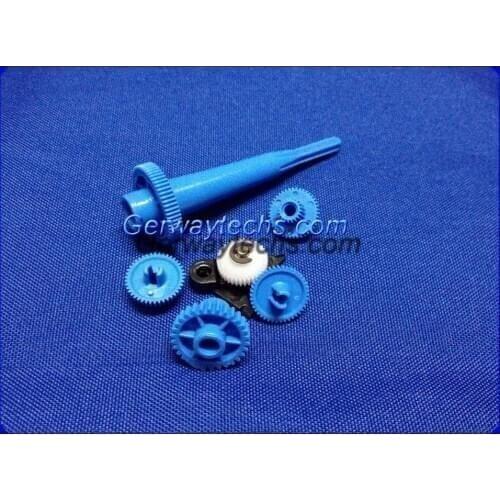 1 Lot Parts of XYAB0384 XYAB0385 473498Y 473131P Olivetti PR2 Plus Ribbon Feed Wheel+Lance+Exchanger+Ribbon Drive Gears Qty-10