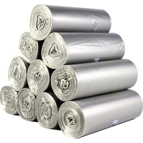 1Roll/25pcs Home Disposable Garbage Trash Bags Kitchen Breakpoint One-off Cleaning Bag Rubbin Junk Bags Plastic Waste Trash Bags