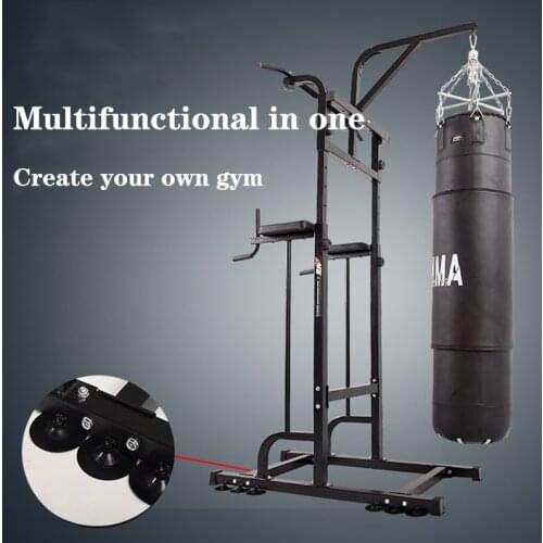 Pull-ups on the wall door home indoor single parallel bars boxing punching bag shelf fitness equipment parallel calisthenics