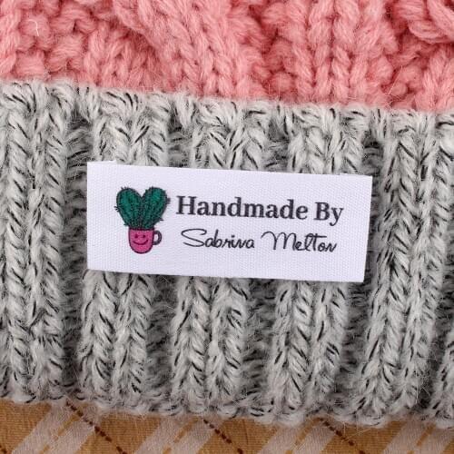 Custom Labels, Printed Cotton Label, Fabric Labels, Sewing in Labels, Printing tags, Custom tags, Sew on Labels (MD2093)