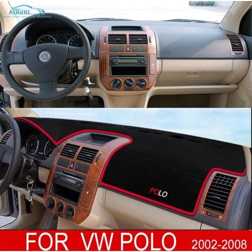 For Volkswagen VW POLO MK4 2002~2008 9N 9N3 Anti-Slip Mat Dashboard Cover Pad SunShade Dashmat Carpet Accessories 2003 2007 2006