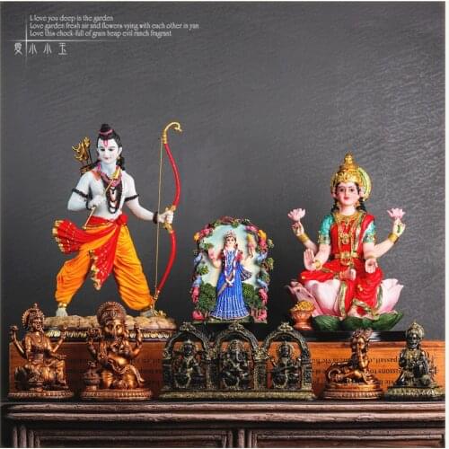 GANESHA INDIAN GOD ORNAMENTS VISHNU SHIVA LAKSHMI PARVATI SARASWATI MONKEY GOD HAKUMAN INDIAN YYTHOLOGY RELIGIOUS FIGURES