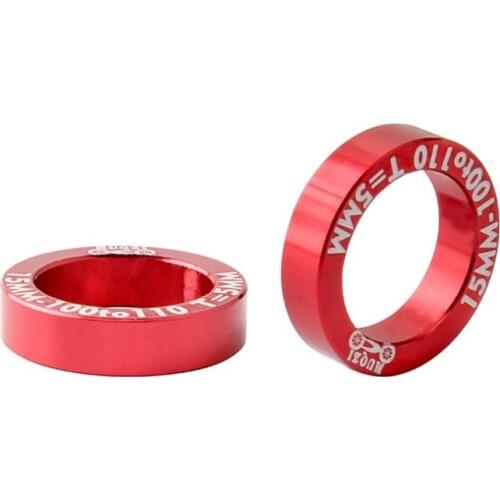 2 PCS/Set 3mm/5mm Aluminum Alloy Bicycle Hubs Spacer Stem Gasket Bike Front Stem Fork Washer Cycling Parts