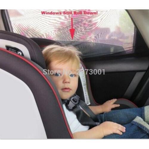 2Pcs/Set Car UV Protection Curtain Sunshade Accessories for audi a4 volkswagen golf 4 mercedes w203 vw tiguan ford fiesta