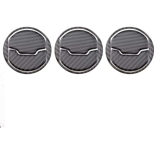 2021 Suitable For Red Yema Interior Refitting Central Control Instrument Air Outlet Real Carbon Fiber Decoration Paste