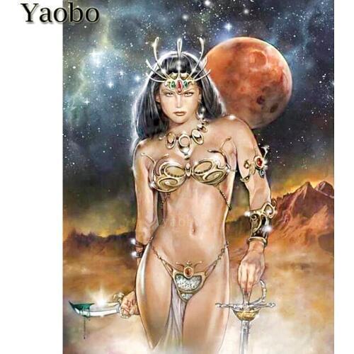 5D Diamond Painting New arrival Sexy egypt woman queen DIY Diamond Embroidery Full square Rhinestone Diamond Mosaic decoration