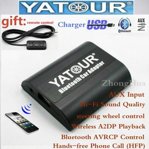 Yatour car audio Bluetooth AUX mp3 interfaces For Peugeot 307 Citroen RD4 RT3 Can-bus YT-BTA USB AUX IN HI-FI A2DP