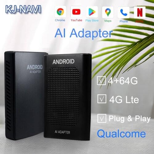 2021 CarPlay Android 9.0 Ai Box For VW 4+64G Car multimedia player Car-Play USB Youtube Infex Wireless MirrorLink Bluetooth