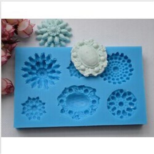 Free shipping The diamond Modelling fondant silicon mold chocolate cake decoration silicone mold silicone mold