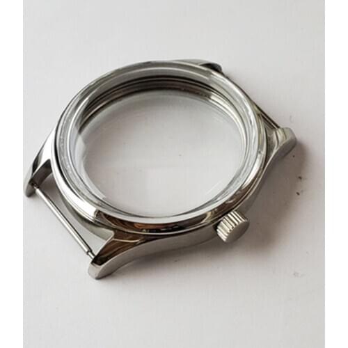 Stainless Steel Watch Case Anti-Scratch Protective Cover Shell 42MM for ETA6497/ 6498 Seagull ST3600